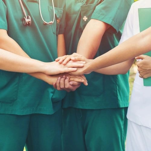 Healthcare team united in commitment to patient care